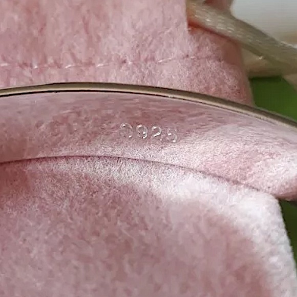 Sterling Silver Bangle Cuff Bracelet - Picture 4 of 8